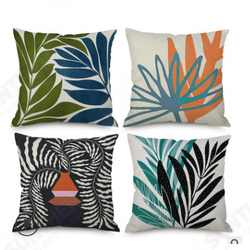 45x45cm Plant Theme Cushion Cover Home Bed Sofa Car Pillow Cover Great for Pillowslip Protector Decor 45x45cm Plant Theme Cushion Cover Home Bed Sofa Car Pillow Cover Great for Pillowslip Protector Decor