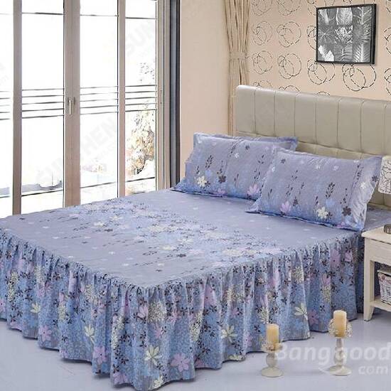 4pcs Suit Polyester Fiber Purple Rosemary Reactive Dyeing Bedding Sets