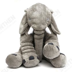 50x45cm Grey Large Elephant Plush Stuffed Pillows Cushion Gift Bedding Decor Back Cushions 50x45cm Grey Large Elephant Plush Stuffed Pillows Cushion Gift Bedding Decor Back Cushions