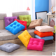 55x55cm Square Cotton Purity Color Soft Pillow Sofa Chairs Seat Cushion Seat Dining Chair Pads Cushion for Home Decor