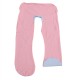 70x130cm Multifunctional Pillow Case Support Sleeping Woman Pillow Cover Side Lying U-shaped Pillow Cotton Cushion Cover