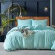 Bedding Sets with Washed Ball Decorative Microfiber Fabric Queen King Duvet Cover Pillowcase Comfortable