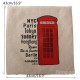 British Style Printed Pillows Cases Home Bedroom Sofa Decor Cushion Cover