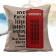 British Style Printed Pillows Cases Home Bedroom Sofa Decor Cushion Cover