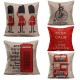 British Style Printed Pillows Cases Home Bedroom Sofa Decor Cushion Cover