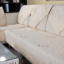 Cotton Quilted Embroidered Sofa Cushion Couch Slipcovers Backrest Towel Furniture Seat Cushion Cotton Quilted Embroidered Sofa Cushion Couch Slipcovers Backrest Towel Furniture Seat Cushion