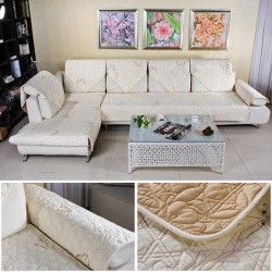 Cotton Quilted Embroidered Sofa Cushion Couch Slipcovers Backrest Towel Furniture Seat Cushion Cotton Quilted Embroidered Sofa Cushion Couch Slipcovers Backrest Towel Furniture Seat Cushion