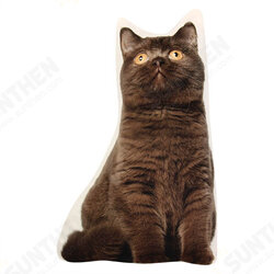 Creative 3D Cute Animal Cat Dog Shape Throw Pillow Plush Soft Sofa Car Office Cushion Gift Creative 3D Cute Animal Cat Dog Shape Throw Pillow Plush Soft Sofa Car Office Cushion Gift