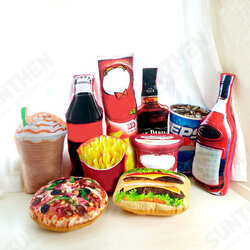 Creative Squishy 3D Pizza Cola Potato Hamburger Chips Pillows Food Cushion Birthday Gift Trick Toys Creative Squishy 3D Pizza Cola Potato Hamburger Chips Pillows Food Cushion Birthday Gift Trick Toys