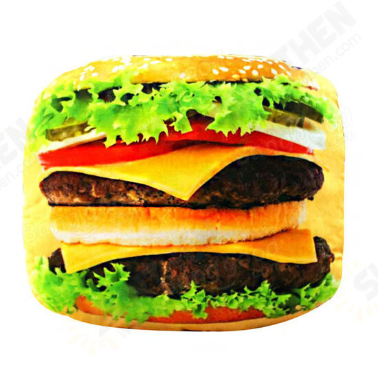 Creative Squishy 3D Pizza Cola Potato Hamburger Chips Pillows Food Cushion Birthday Gift Trick Toys