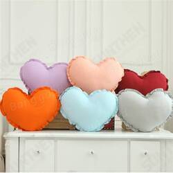 Creative Star Heart Shape Throw Pillow Cotton Cloth Sofa Bed Car Office Cushion Home Decor