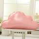 Cute Glitter Star Heart Moon Cloud Shape Throw Pillow PU Sofa Bed Car Office Cushion