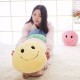 Cute Smiling Expression Plush Throw Pillow Soft Sofa Car Office Cushion Home Decor Gift