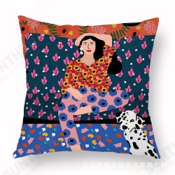 European Trend Explosion Models Peach Skin Velvety Pillow Light Sofa Pillowcase Pillow Custom Pillowcase European Trend Explosion Models Peach Skin Velvety Pillow Light Sofa Pillowcase Pillow Custom Pillowcase