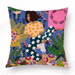European Trend Explosion Models Peach Skin Velvety Pillow Light Sofa Pillowcase Pillow Custom Pillowcase European Trend Explosion Models Peach Skin Velvety Pillow Light Sofa Pillowcase Pillow Custom Pillowcase