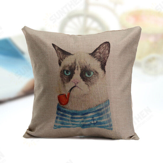 Fashion Series Square Pillow Cases Waist Cushion Cover Home Sofa Car Decor