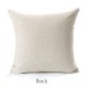 45x45cm Home Decoration Colorful Beach Patterns Cotton Linen Pillow Case Sofa Cushion Cover