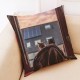 BX 45x45cm Cat Pattern Luxury Cushion Cover Graffi Style Throw Pillow Case Pillow Covers