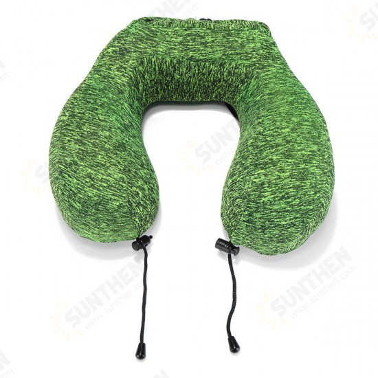 BX Green Slow Rebound Memory Cotton Neck Pillow