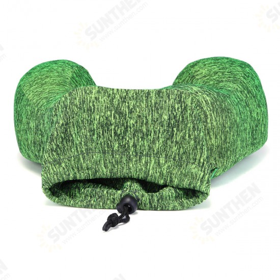 BX Green Slow Rebound Memory Cotton Neck Pillow