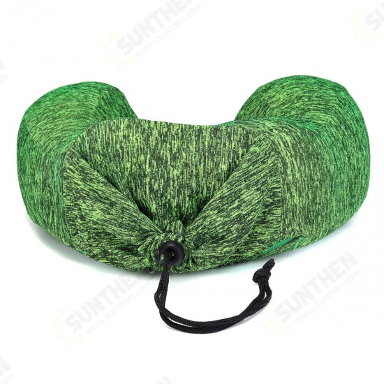 BX Green Slow Rebound Memory Cotton Neck Pillow