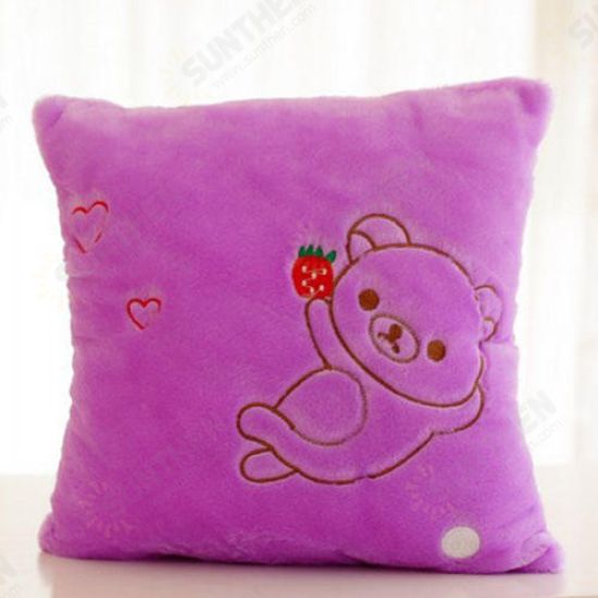 Luminous Pillow Christmas Toys Led Light Plush Funny Pillow Colorful Kids Toys Birthday Gift