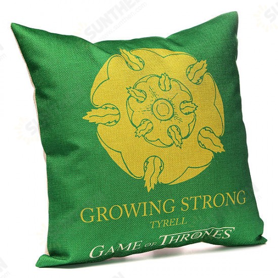 WX-118 Thrones Games Pillow Case Throw Car Sofa Seat Cushion Cover