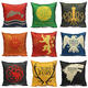 WX-118 Thrones Games Pillow Case Throw Car Sofa Seat Cushion Cover