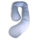 WX-8265 J Shape Pregnancy Soft Body Pillow Side Lying Cushion for Pregnant Women & Side Sleep