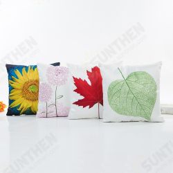 WX-D7 45x45cm Silk Soft Vintage Leaves Flower Throw Pillow Case Waist Cushion Cover WX-D7 45x45cm Silk Soft Vintage Leaves Flower Throw Pillow Case Waist Cushion Cover