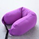 WX-P5 4-in-1 Convertible Travel Pillow for Side Back Sleepers Lumbar Support Washable Cushion