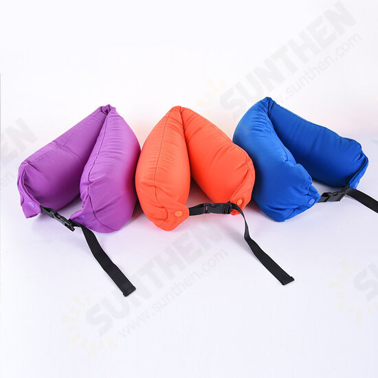 WX-P5 4-in-1 Convertible Travel Pillow for Side Back Sleepers Lumbar Support Washable Cushion