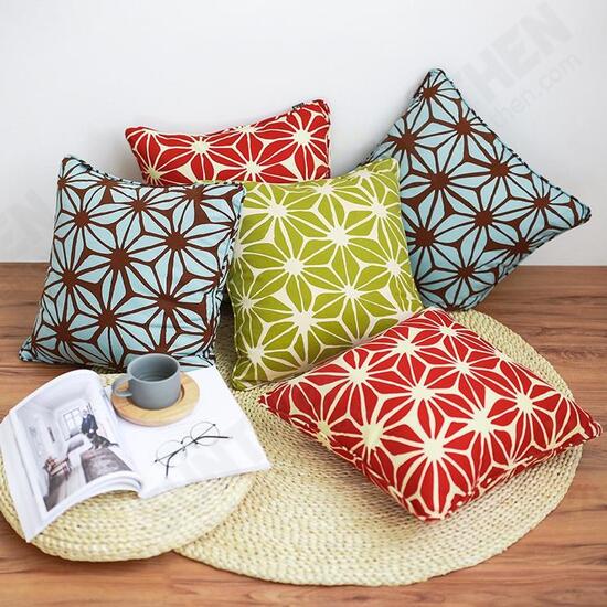 WX-XY3 45cmx45cm Creative Soft Sofa Pillowcase Car Seat Pillow Cushion Cover Student Office