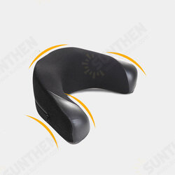 Black Neck Protecting U-shaped Pillow Airplane Car Office Nap Pillow Travel Pillow Black Neck Protecting U-shaped Pillow Airplane Car Office Nap Pillow Travel Pillow