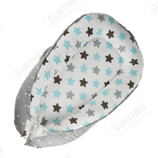 Infant Soft Newborn Baby Pillow Cushion Lounger Pod Cot Bed Sleeping Mattre