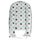 Infant Soft Newborn Baby Pillow Cushion Lounger Pod Cot Bed Sleeping Mattre