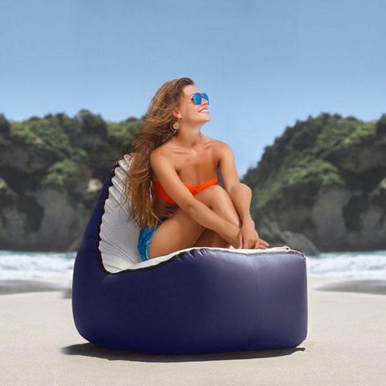 Bed Inflatable Sofa Lounger Laysofa Fast Folding Sleeping Air Sofa Inflatable Chair Stool
