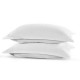KC-P250 2Pcs Queen Size Pillow Cases 100% Brushed Microfiber Ultra Soft Pillowcase Covers