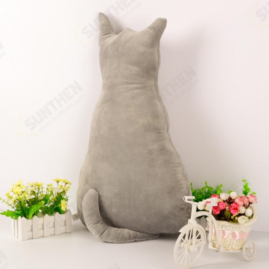 Super Cute Soft Plush Cat Back Sofa Pillow Cushion Stuffed Animal Doll Pillows