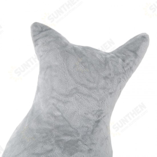 Super Cute Soft Plush Cat Back Sofa Pillow Cushion Stuffed Animal Doll Pillows