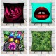 Personality 3D Western Style Throw Pillow Case Home Sofa Office Car Cushion Cover Gift Personality 3D Western Style Throw Pillow Case Home Sofa Office Car Cushion Cover Gift