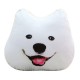 Plush 3D Printed Samoyed Husky Doge Dog Throw Pillow Alaska Dog Cushion