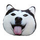 Plush 3D Printed Samoyed Husky Doge Dog Throw Pillow Alaska Dog Cushion