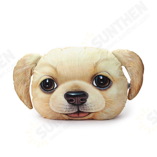 Plush Creative 3D Dog Cat Throw Pillows Meow Star Sofa Bed Cushion