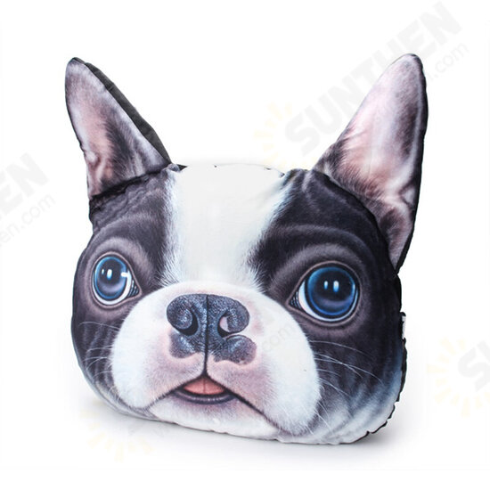 Plush Creative 3D Dog Cat Throw Pillows Meow Star Sofa Bed Cushion