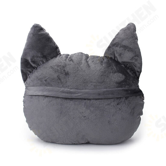 Plush Creative 3D Dog Cat Throw Pillows Meow Star Sofa Bed Cushion