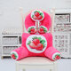 Plush Squishy 3D Fruit Printing U Shape Neck Pillow Waist Back Cushion Sofa Bed Office Car Chair Decor