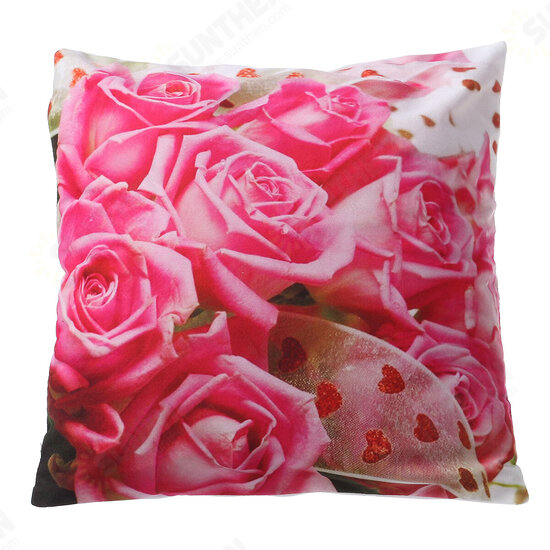 Polyester Throw Pillow Cover Cushion Seat Sofa Case Home Bedroom Decorations