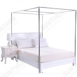 Stainless Steel Bed Mosquito Canopy Nets Bracket Support Frame Post Telescopic Stainless Steel Bed Mosquito Canopy Nets Bracket Support Frame Post Telescopic