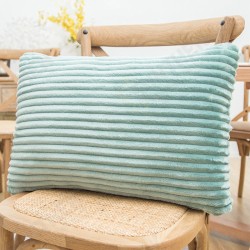 Striped Flannel Rectangular Pillowcase Backrest Cover Cushion Cover Pillowcase Striped Flannel Rectangular Pillowcase Backrest Cover Cushion Cover Pillowcase